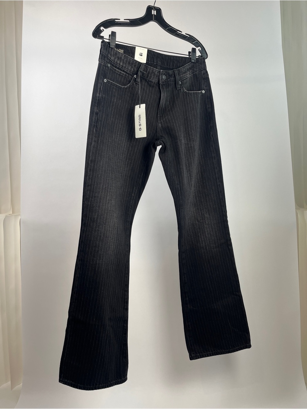 G-Star Bootcut Lasered Pinstripe Jeans - Picture 7 of 15